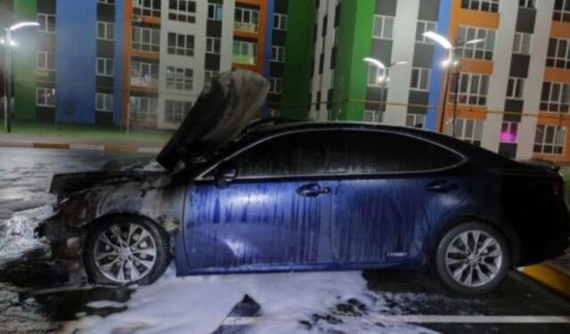 подожгли в Ирпене авто
